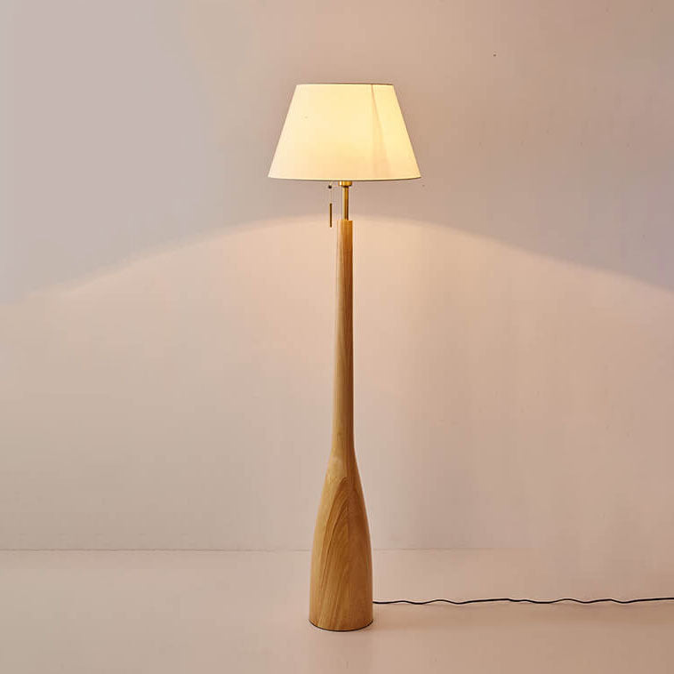Modern Minimalist Natural Wood Floor Lamp