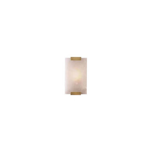 Nordic Light Luxury Copper Marble Strip Design Wall Sconce