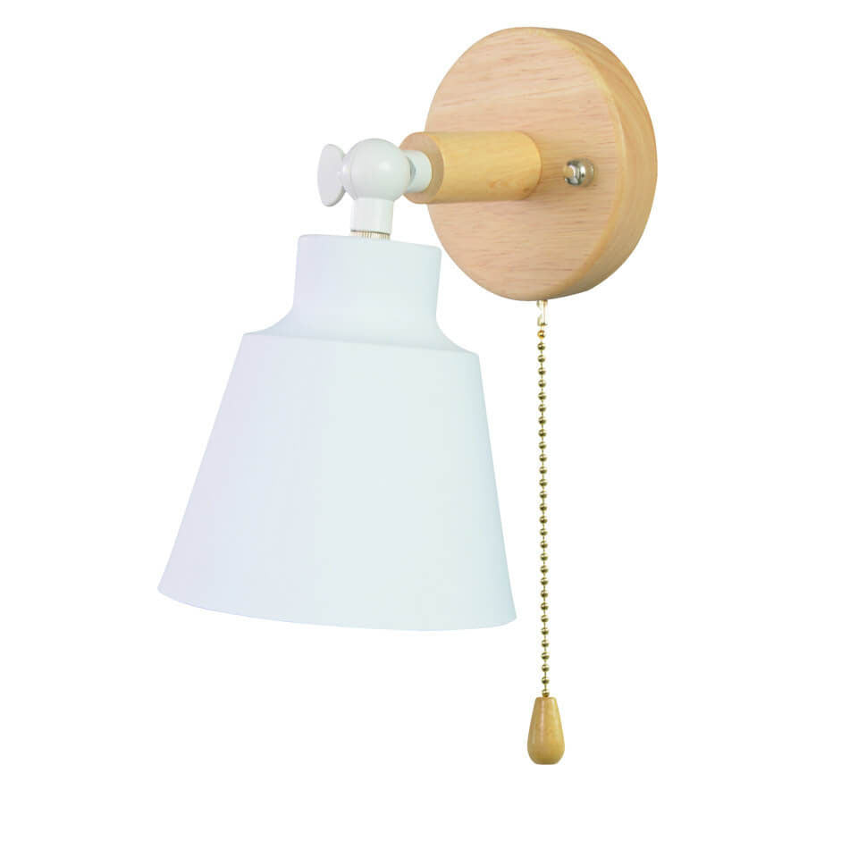 Nordic Minimalist Macaron Solid Color Rotatable Wall Sconce