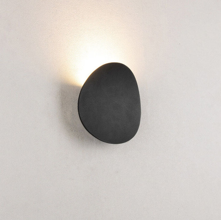 Minimalist Round 1-Light LED Indoor Outdoor Wall Sconce
