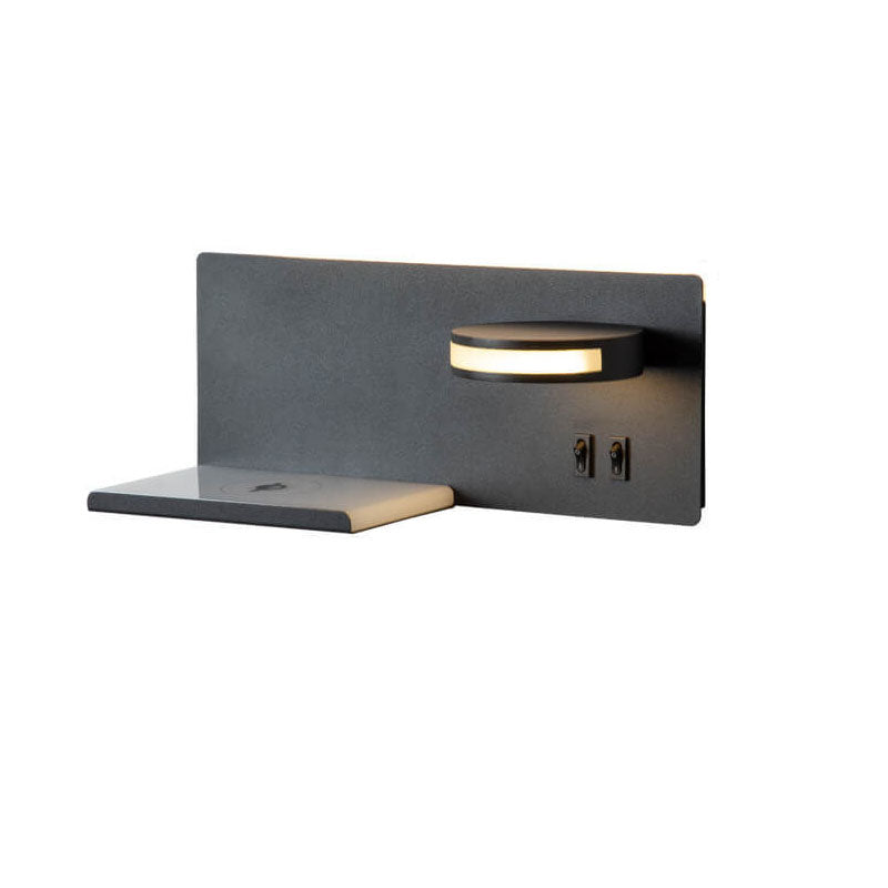 Modern Smart Flat USB LED Reading Wall Sconce