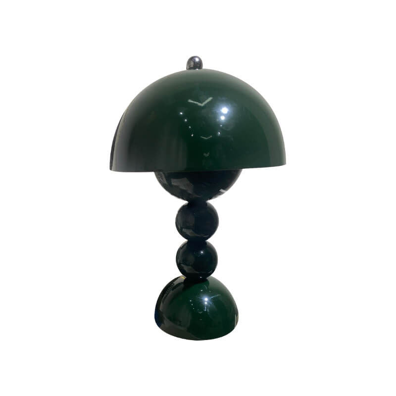 Nordic Metal Mushroom Round Pod 1-Light Table Lamp