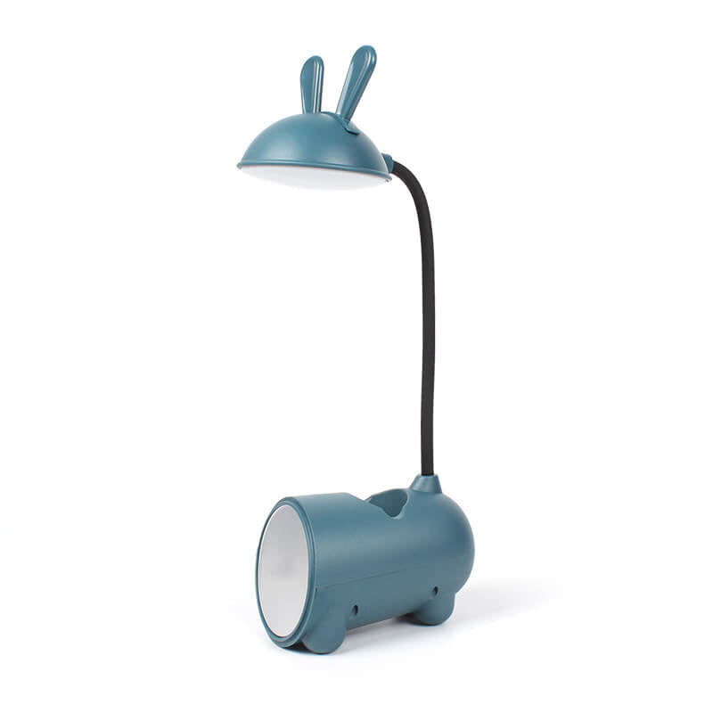Creative Cartoon Rabbit LED Touch Desk Lamp with Desk Lamp