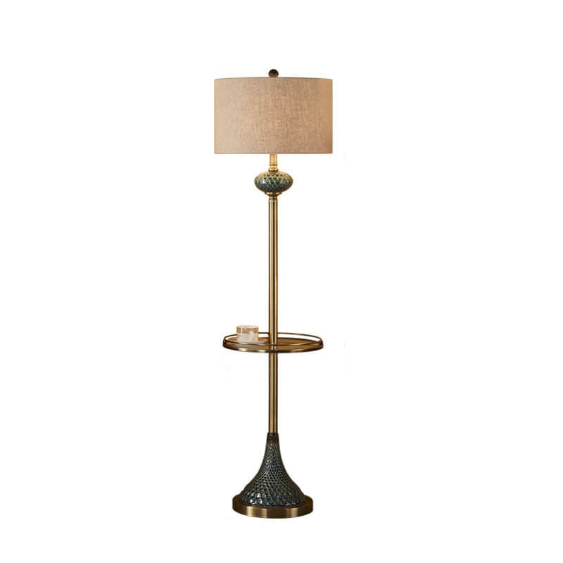 European Brown Floor Lamp
