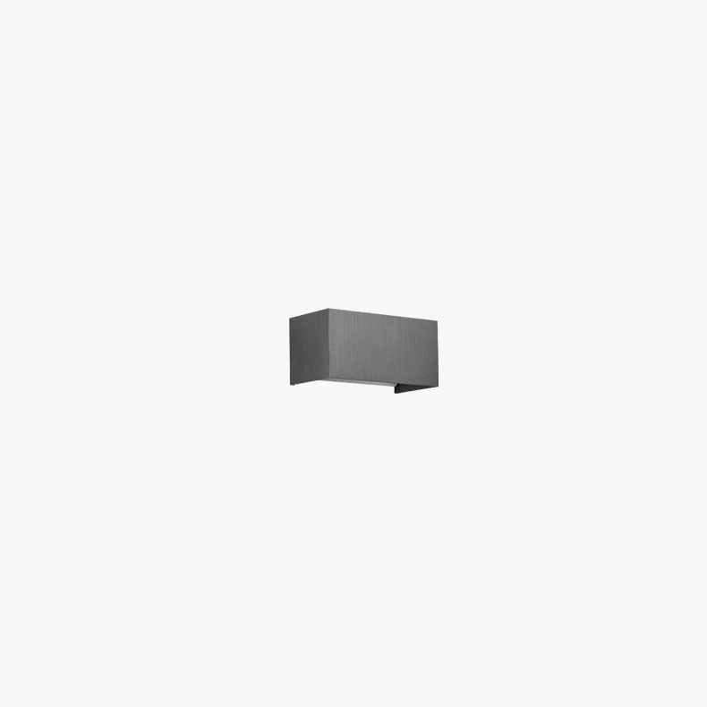 Nordic Minimalist Aluminum Square Flat Wall Sconce