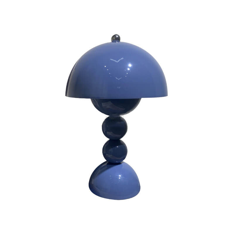 Nordic Metal Mushroom Round Pod 1-Light Table Lamp