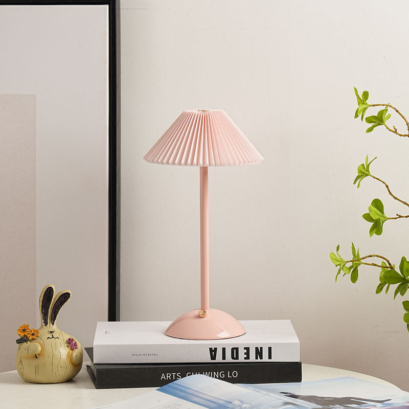 Scandinavian Rechargeable Table Lamp Iron Frame Table Lamp