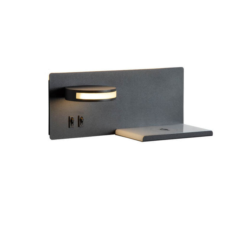 Modern Smart Flat USB LED Reading Wall Sconce