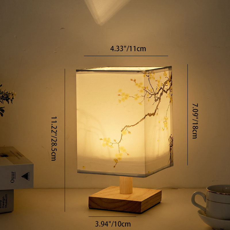 Creative Fabric Square USB LED Table Lamp
