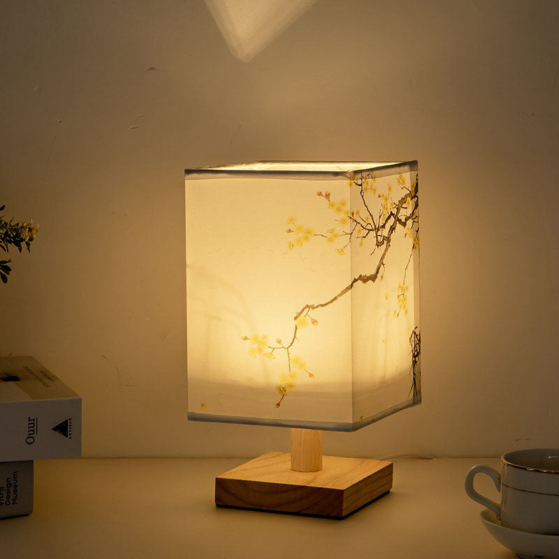Creative Fabric Square USB LED Table Lamp