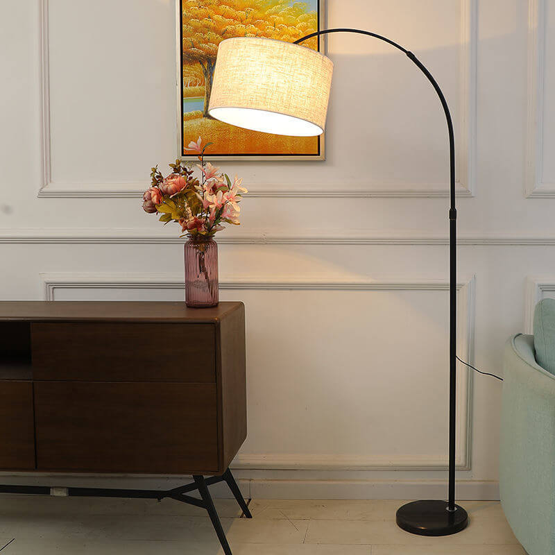 Nordic Hemp Floor Lamp