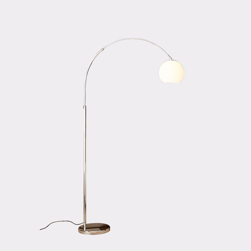 Scandinavian Orange Floor Lamp