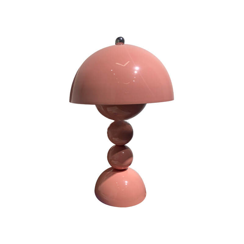 Nordic Metal Mushroom Round Pod 1-Light Table Lamp