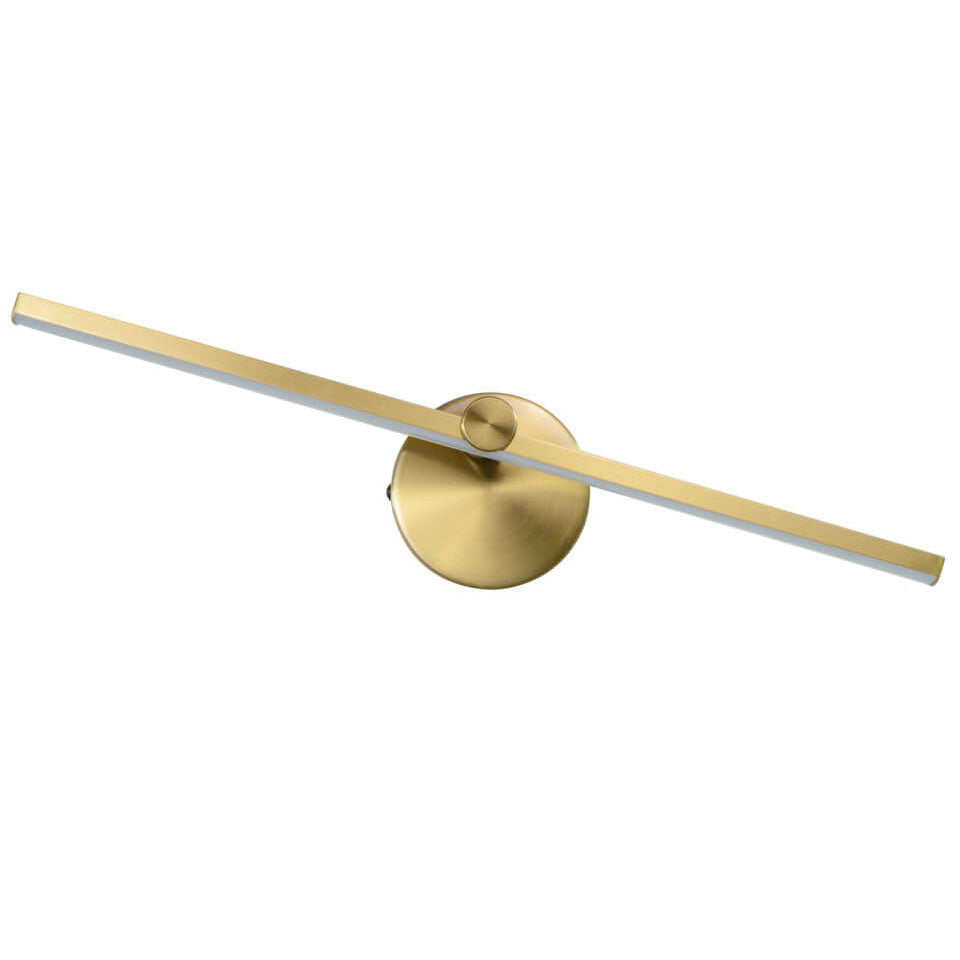 Nordic Minimalist Aluminum Long Bar Switch LED Wall Sconce
