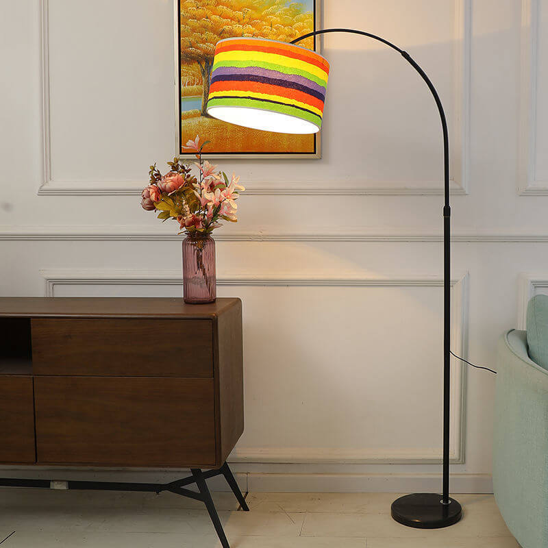 Nordic Hemp Floor Lamp