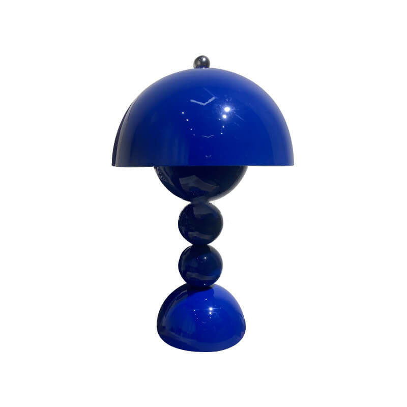 Nordic Metal Mushroom Round Pod 1-Light Table Lamp