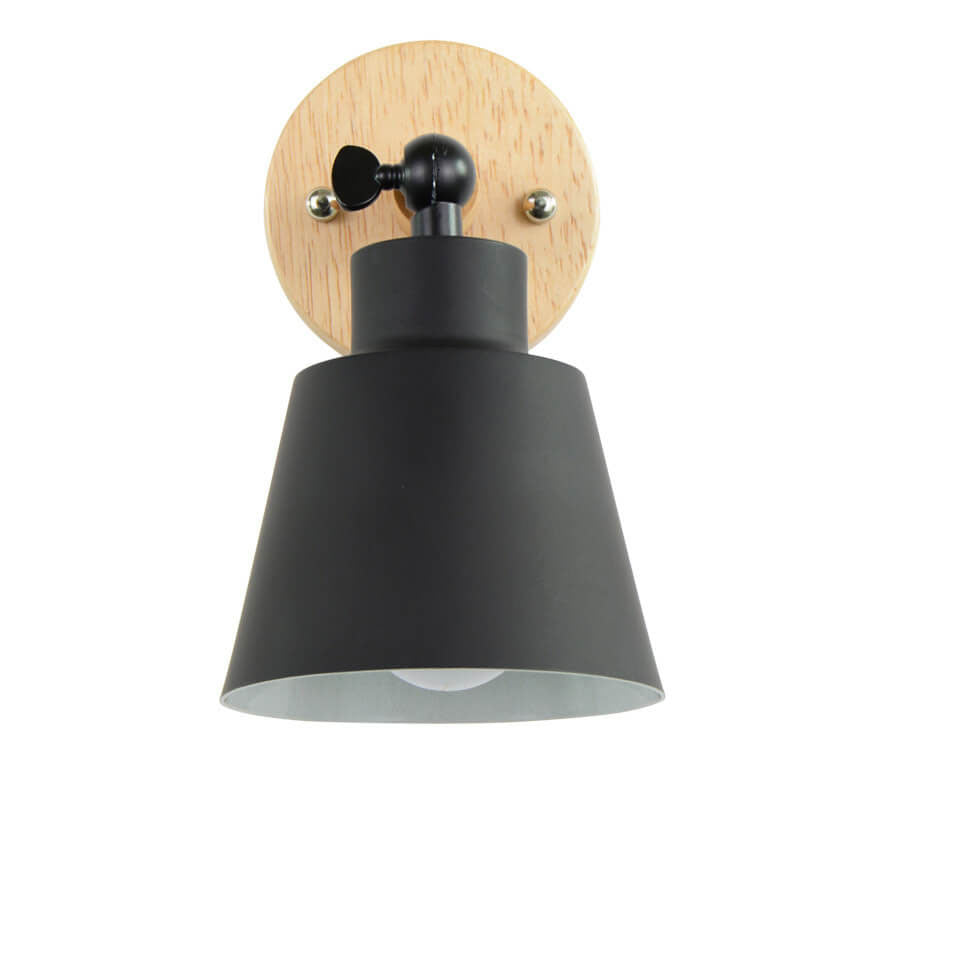 Nordic Minimalist Macaron Solid Color Rotatable Wall Sconce