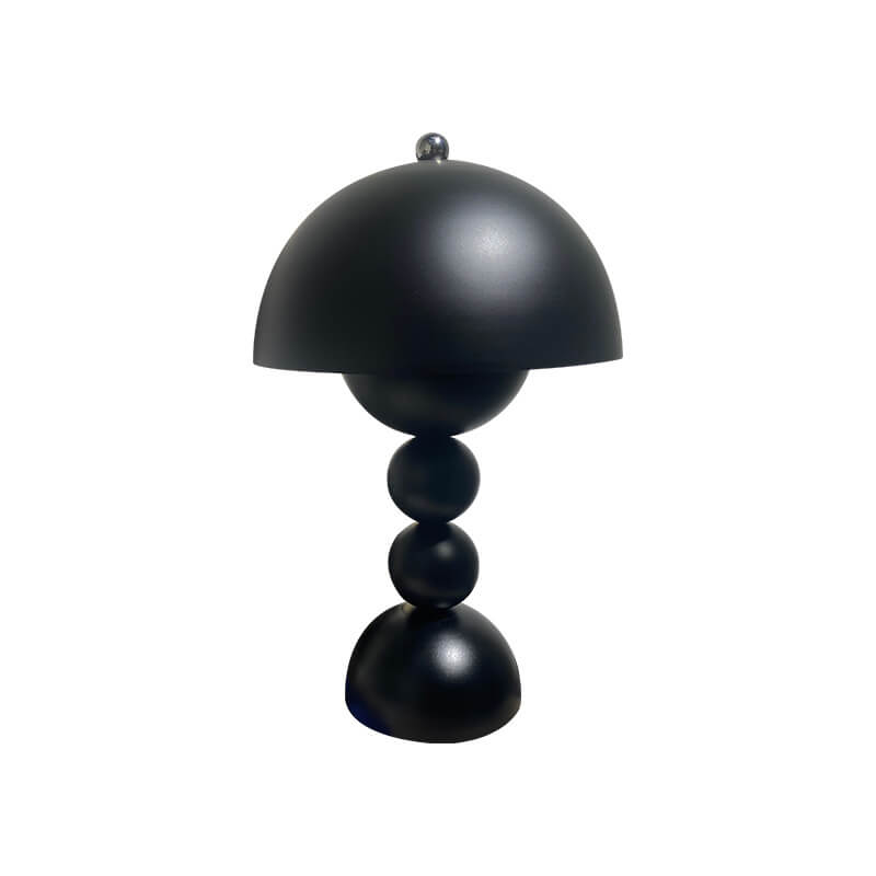 Nordic Metal Mushroom Round Pod 1-Light Table Lamp