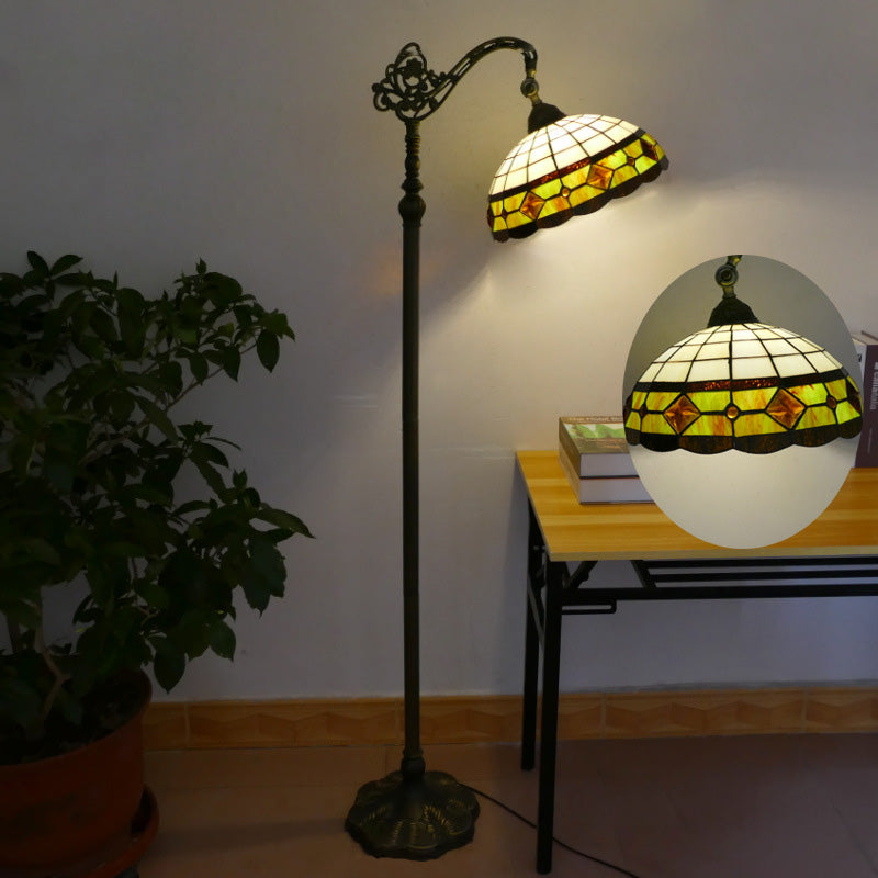 Tiffany Stained Glass Floor Lamp