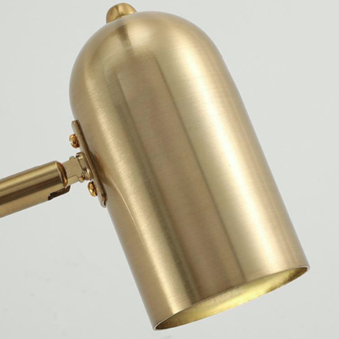 Contemporary Nordic Iron Cylinder Swing Arm Wall Sconce