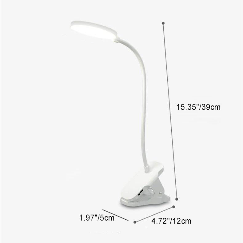 Simple LED Clip Desk Lamp Rechargeable Eye Desk Lamp