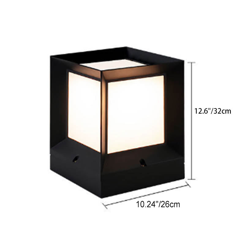 Modern Black Outdoor Stake Light