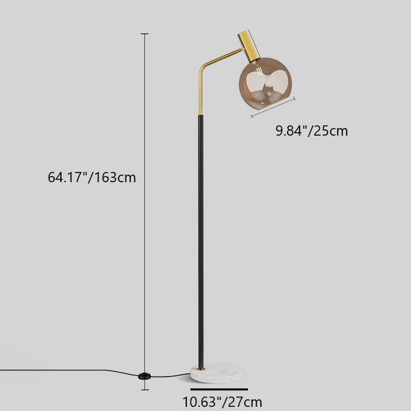 Nordic Gold Floor Lamp