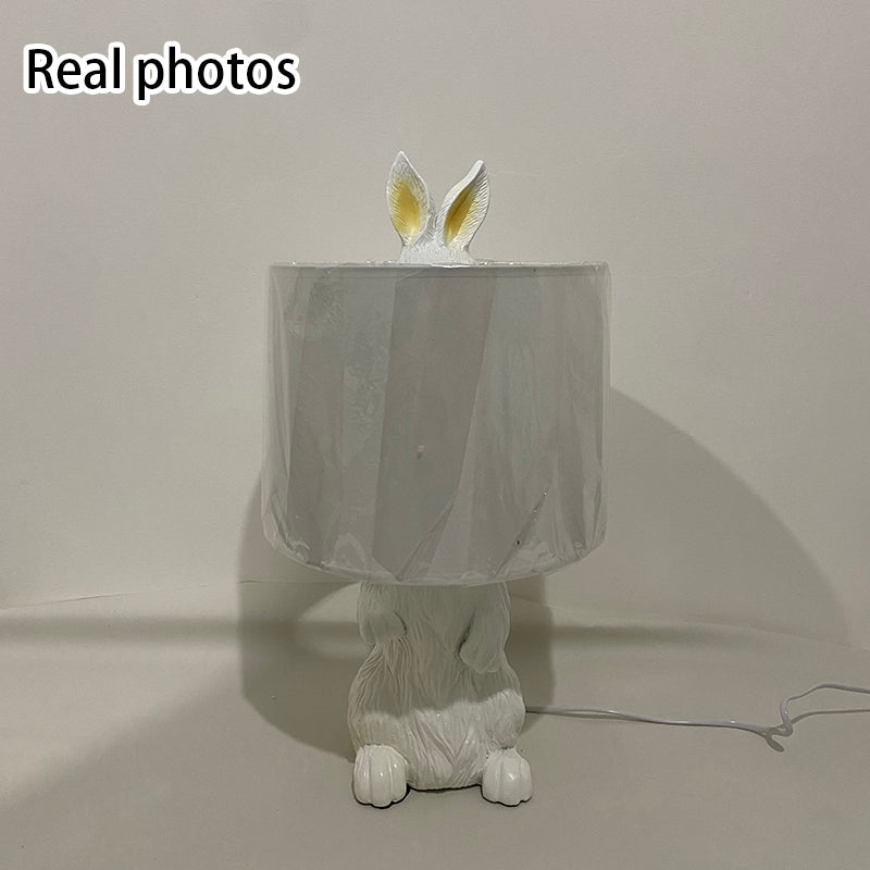 Modern Minimalist Rabbit Shape 1-Light Table Lamp