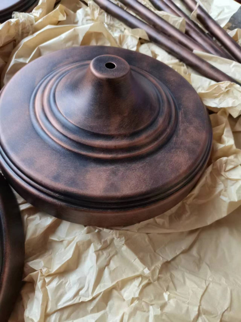 Industrial Bronze Floor Lamp
