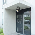 Modern Waterproof Aluminum Iron Adjustable Cylinder Wall Light