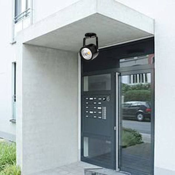 Modern Waterproof Aluminum Iron Adjustable Cylinder Wall Light